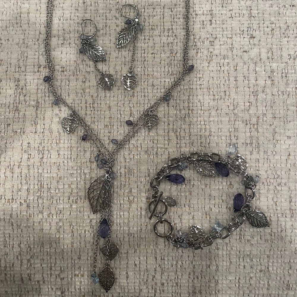 Cookie Lee Necklace, Bracelet, and Earring Set